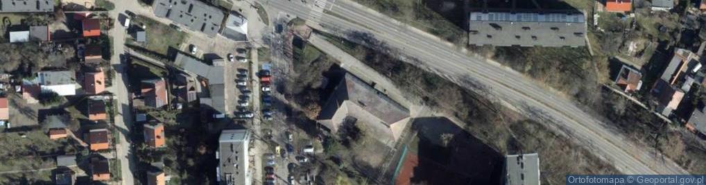 Zdjęcie satelitarne Szkoła Podstawowa Nr 5 Im. Bohaterów 12 Kołobrzeskiego Pułku Piechoty W Gorzowie Wlkp.