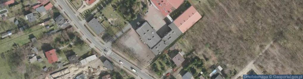 Zdjęcie satelitarne Szkoła Podstawowa Nr 5 Im. Henryka Sienkiewicza W Dąbrowie Górniczej