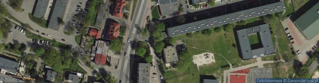 Zdjęcie satelitarne Szkoła Podstawowa Nr 5 Im. Kawalerów Uśmiechu W Oławie