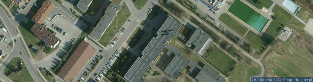 Zdjęcie satelitarne Szkoła Podstawowa Nr 5 Im. Seweryna Udzieli W Ropczycach