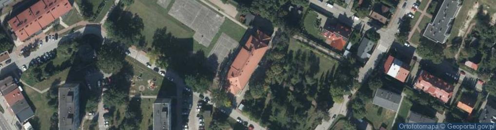 Zdjęcie satelitarne Szkoła Podstawowa Nr 5 Im. Stefana Artwińskiego W Kielcach