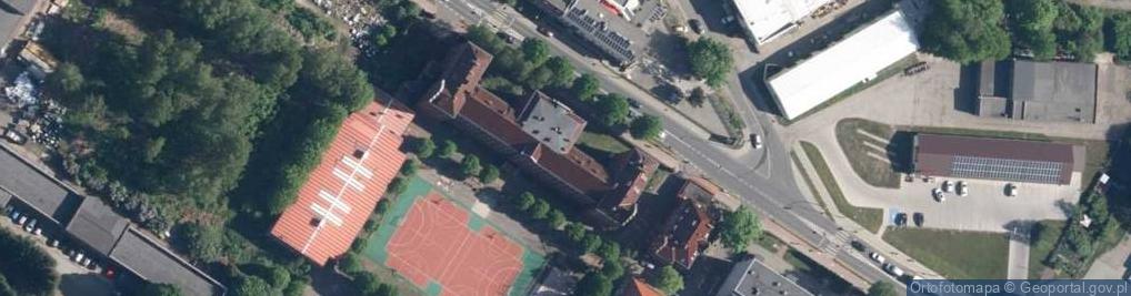 Zdjęcie satelitarne Szkoła Podstawowa Nr 5 Im. Władysława Broniewskiego W Białogardzie