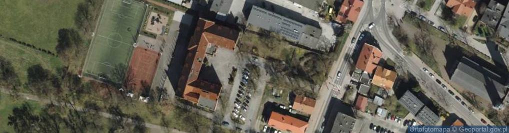 Zdjęcie satelitarne Szkoła Podstawowa Nr 5 Im. Zjednoczonej Europy W Kwidzynie