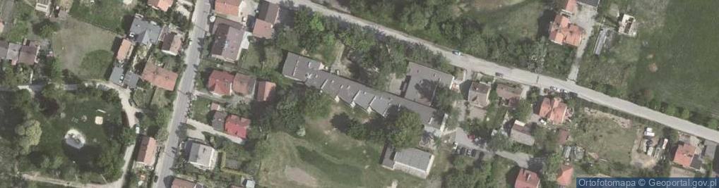 Zdjęcie satelitarne Szkoła Podstawowa Nr 51 Im. Stanisława Wyspiańskiego W Krakowie