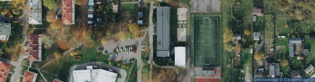 Zdjęcie satelitarne Szkoła Podstawowa Nr 52 Im. Małego Powstańca
