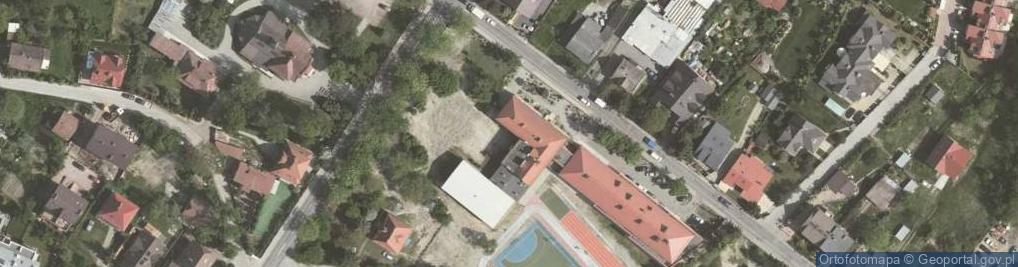 Zdjęcie satelitarne Szkoła Podstawowa Nr 53 Im. Jana Henryka Dąbrowskiego W Krakowie