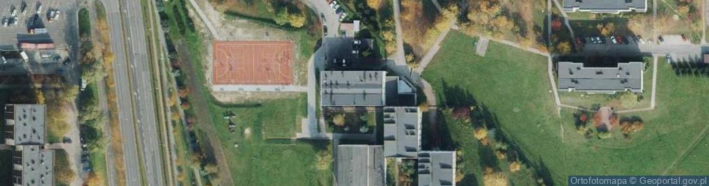 Zdjęcie satelitarne Szkoła Podstawowa Nr 54 Z Oddziałami Integracyjnymi