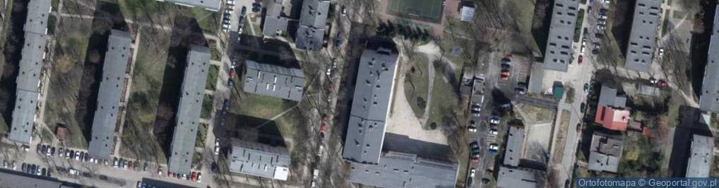 Zdjęcie satelitarne Szkoła Podstawowa Nr 55 Im. Eugeniusza Lokajskiego