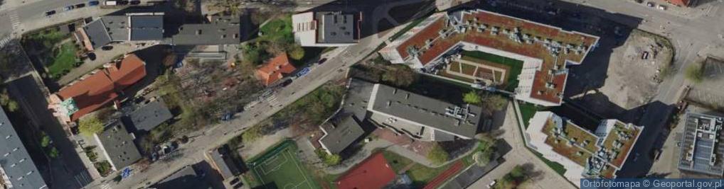 Zdjęcie satelitarne Szkoła Podstawowa Nr 57 Im. Gen. Władysława Andersa W Gdańsku