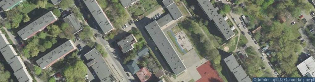Zdjęcie satelitarne Szkoła Podstawowa Nr 6 Im. Jarosława Iwaszkiewicza W Białymstoku