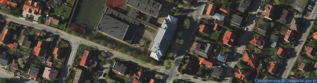 Zdjęcie satelitarne Szkoła Podstawowa Nr 6 Im. Konstantego Ildefonsa Gałczyńskiego W Olsztynie