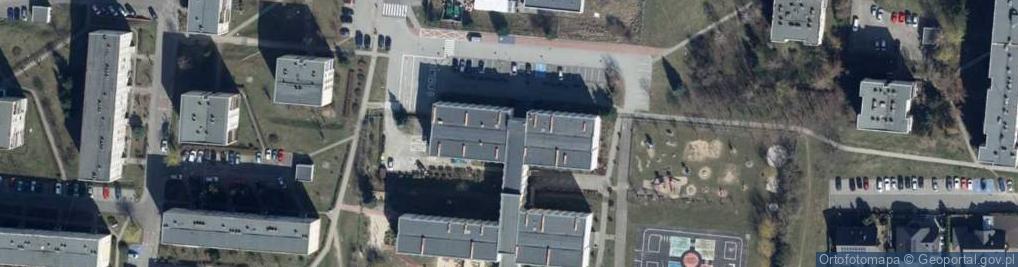 Zdjęcie satelitarne Szkoła Podstawowa Nr 6 Im. Kornela Makuszyńskiego W Świebodzinie