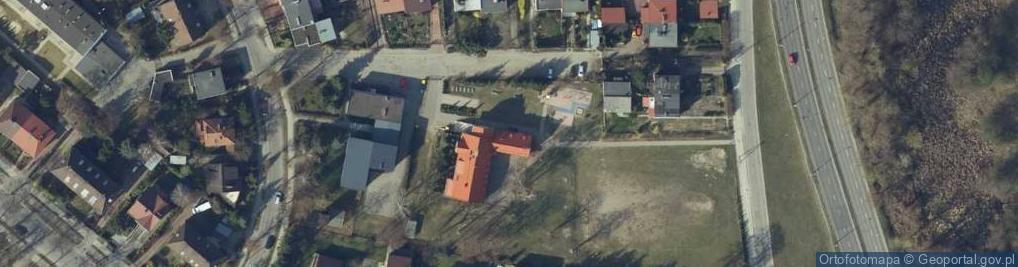 Zdjęcie satelitarne Szkoła Podstawowa Nr 6 Im. Tadeusza Kościuszki W Ciechanowie