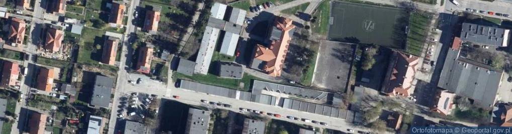Zdjęcie satelitarne Szkoła Podstawowa Nr 6 Im. Unii Europejskiej