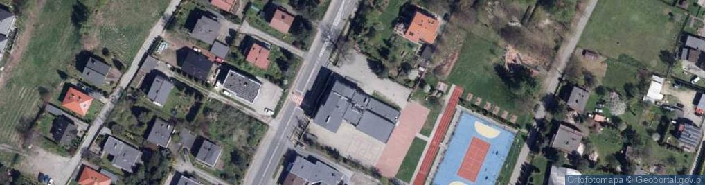 Zdjęcie satelitarne Szkoła Podstawowa Nr 6 W Rybniku