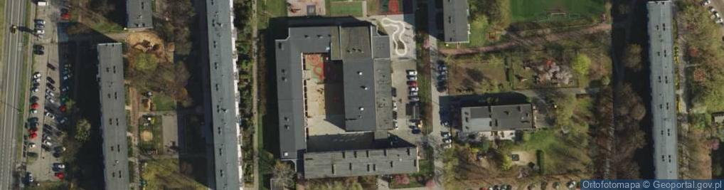 Zdjęcie satelitarne Szkoła Podstawowa Nr 65 Im. Fr.żwirki I St. Wigury