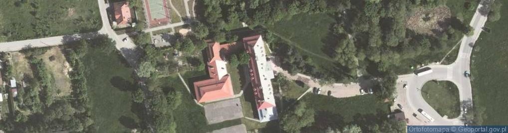 Zdjęcie satelitarne Szkoła Podstawowa Nr 66 Im. Edwarda Dembowskiego W Krakowie