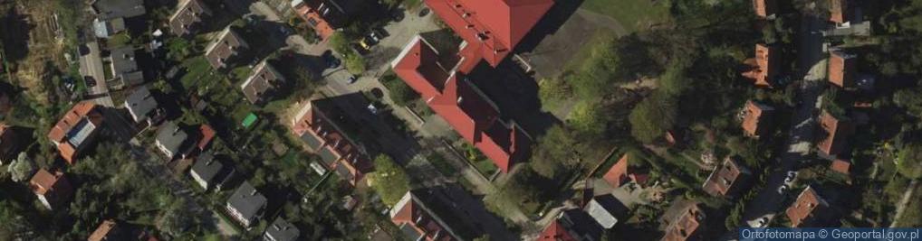 Zdjęcie satelitarne Szkoła Podstawowa Nr 7 Im. Leona Kruczkowskiego W Olsztynie