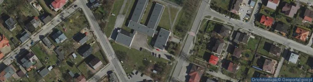 Zdjęcie satelitarne Szkoła Podstawowa Nr 7 Im. Marii Konopnickiej W Zawierciu