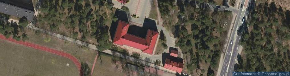 Zdjęcie satelitarne Szkoła Podstawowa Nr 7 Specjalna Im. Jana Pawła II W Augustowie