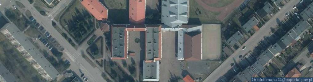 Zdjęcie satelitarne Szkoła Podstawowa Nr 7 W Brodnicy
