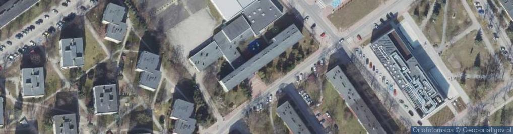 Zdjęcie satelitarne Szkoła Podstawowa Nr 7 W Mielcu