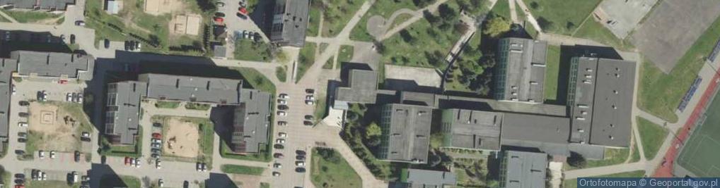 Zdjęcie satelitarne Szkoła Podstawowa Nr 7 W Suwałkach