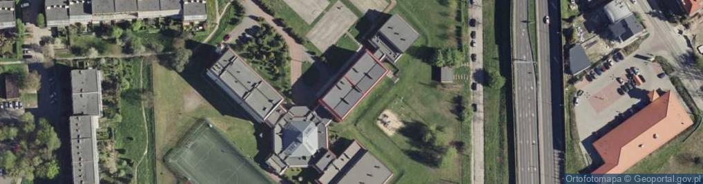 Zdjęcie satelitarne Szkoła Podstawowa Nr 7 Z Oddziałami Integracyjnymi Im. Marii Skłodowskiej-Curie W Jaworznie