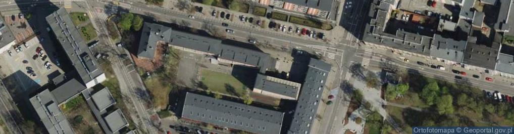 Zdjęcie satelitarne Szkoła Podstawowa Nr 75 Im. Powstańców Wielkopolskich