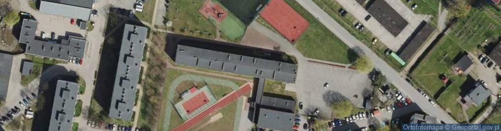Zdjęcie satelitarne Szkoła Podstawowa Nr 77 W Gdańsku