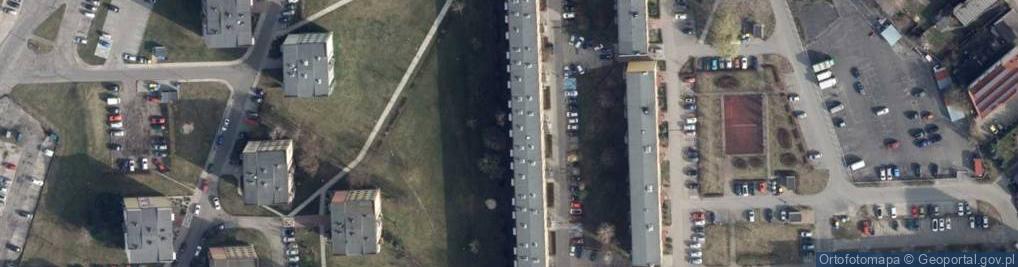 Zdjęcie satelitarne Szkoła Podstawowa Nr 8 Im. Jana Brzechwy Z Oddziałami Integracyjnymi