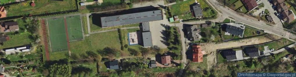 Zdjęcie satelitarne Szkoła Podstawowa Nr 8 Im. Jana Pawła II W Będzinie