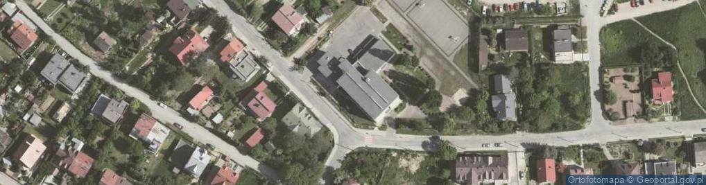 Zdjęcie satelitarne Szkoła Podstawowa Nr 8 W Krakowie