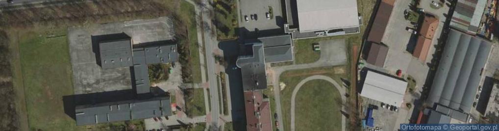 Zdjęcie satelitarne Szkoła Podstawowa Nr 8 W Zawierciu