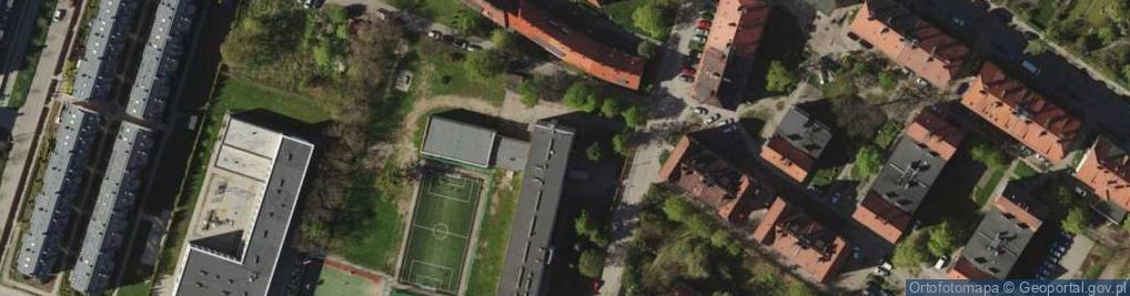 Zdjęcie satelitarne Szkoła Podstawowa Nr 80 Im. Tysiąclecia Wrocławia