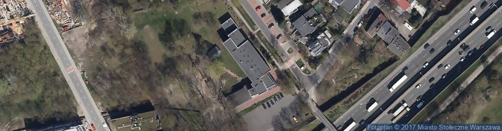 Zdjęcie satelitarne Szkoła Podstawowa nr 86 Stowarzyszenia Kultury i Edukacji