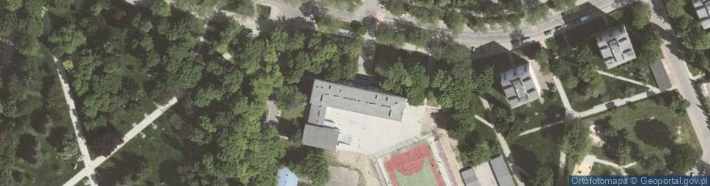 Zdjęcie satelitarne Szkoła Podstawowa Nr 88 Im. Stefana Żeromskiego W Krakowie