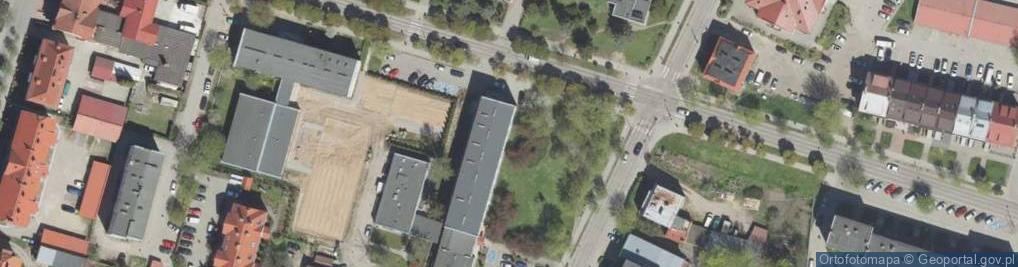 Zdjęcie satelitarne Szkoła Podstawowa Nr 9 Dla Dorosłych