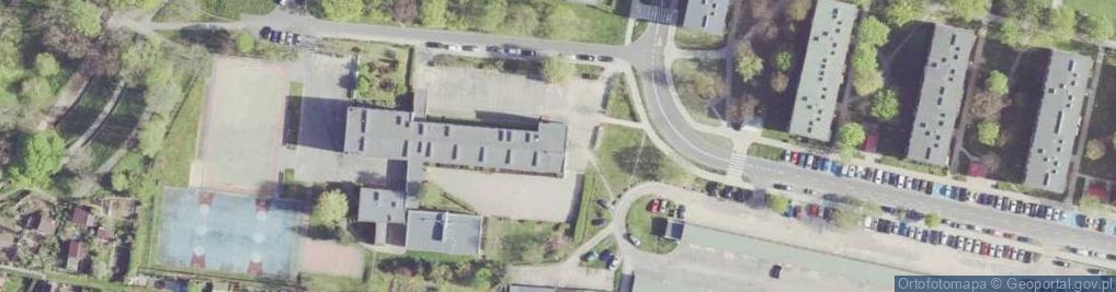 Zdjęcie satelitarne Szkoła Podstawowa Nr 9 Im. Polskich Odkrywców W Głogowie
