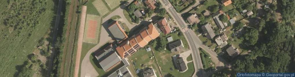 Zdjęcie satelitarne Szkoła Podstawowa Osiecznica