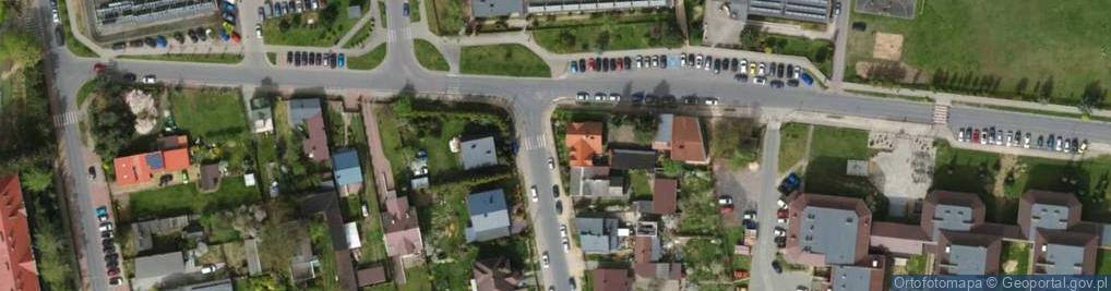 Zdjęcie satelitarne Szkoła Podstawowa Prymus W Poddębicach