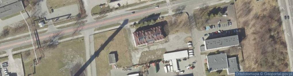Zdjęcie satelitarne Szkoła Podstawowa Przysposabiająca Do Pracy W Zamościu