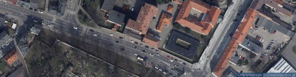 Zdjęcie satelitarne Szkoła Podstawowa Sióstr Nazaretanek W Kaliszu