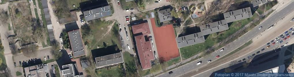 Zdjęcie satelitarne Szkoła Podstawowa Specjalna Nr 147