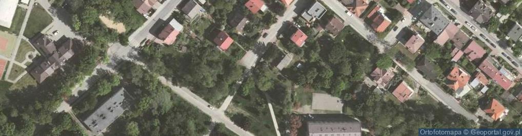 Zdjęcie satelitarne Szkoła Podstawowa Specjalna Nr 154 W Krakowie