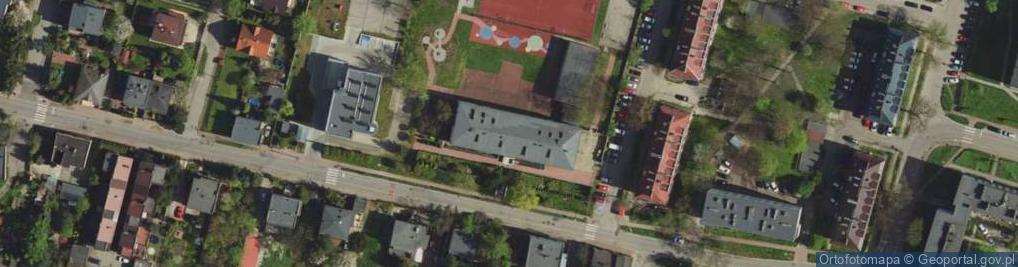 Zdjęcie satelitarne Szkoła Podstawowa Specjalna Nr 30 Im. Stefanii Sempołowskiej W Sosnowcu