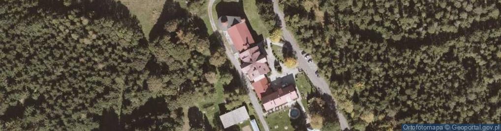 Zdjęcie satelitarne Szkoła Podstawowa Specjalna Nr 4 Przy Szpitalu Rehabilitacyjnym Hematologicznym 'Orlik' W Kudowie-Zdroju