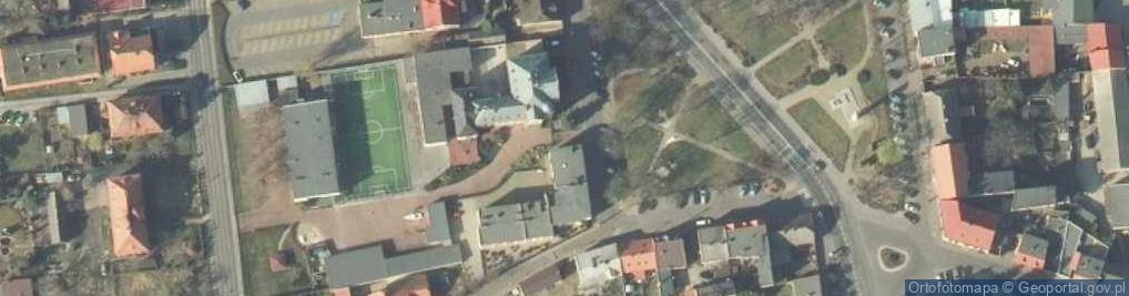 Zdjęcie satelitarne Szkoła Podstawowa Specjalna Nr 4 W Zakładzie Poprawczym W Witkowie