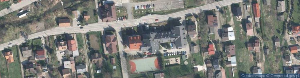 Zdjęcie satelitarne Szkoła Podstawowa Specjalna W Myślenicach