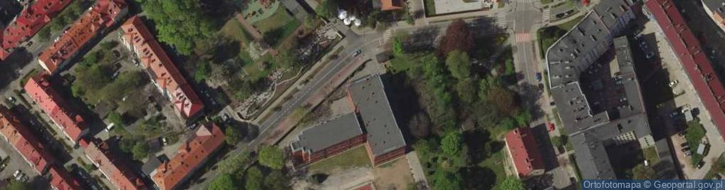 Zdjęcie satelitarne Szkoła Podstawowa Specjalna W Raciborzu